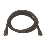 Product Cut out image of the Crosswater MPRO Matt Black Shower Hose